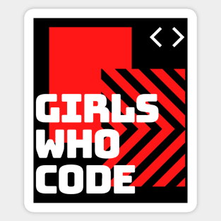 Girls who Code Sticker